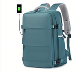 Mochila de viaje con puerto de carga   40x30x20